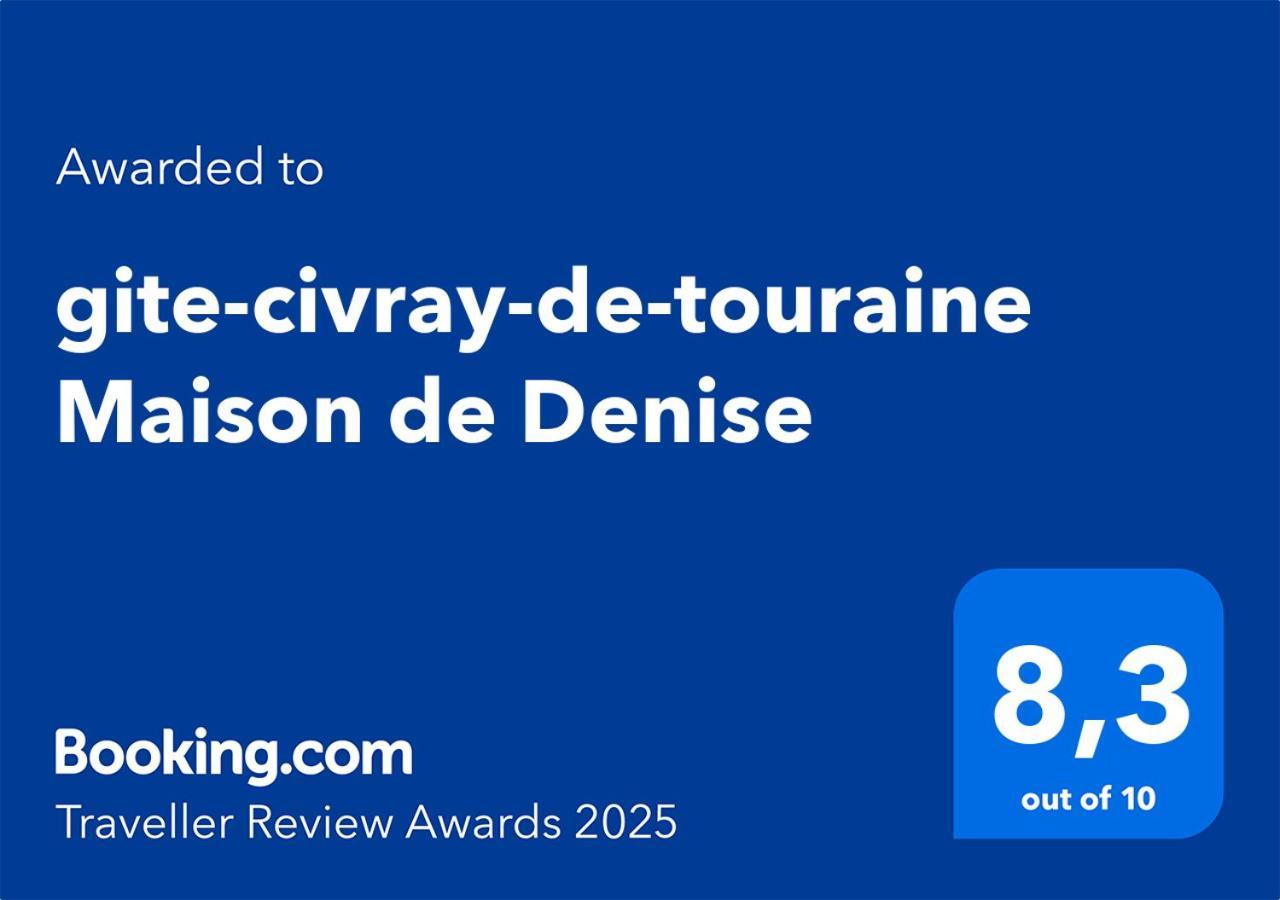 Gite-Civray-De-Touraine Maison De Denise Zewnętrze zdjęcie